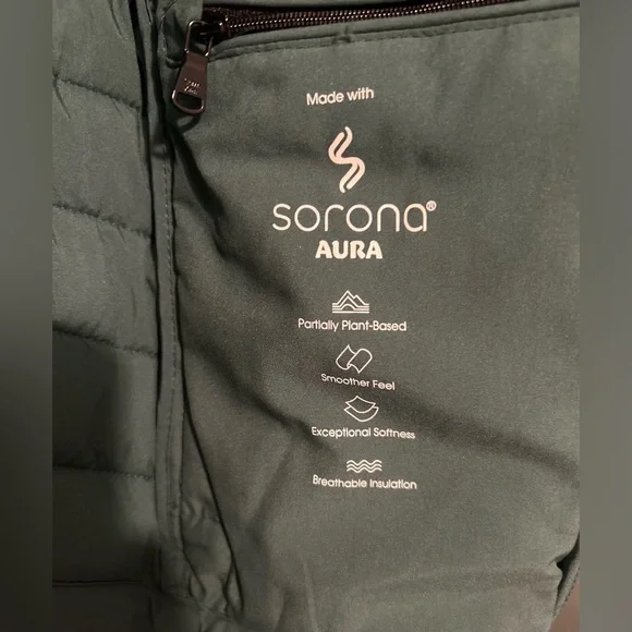 Calvin Klein Forest Green Women’s Hooded Puffer Jacket - Picture 6 of 6